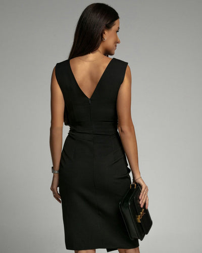 Isadora™ | Robe Élégante Fendue