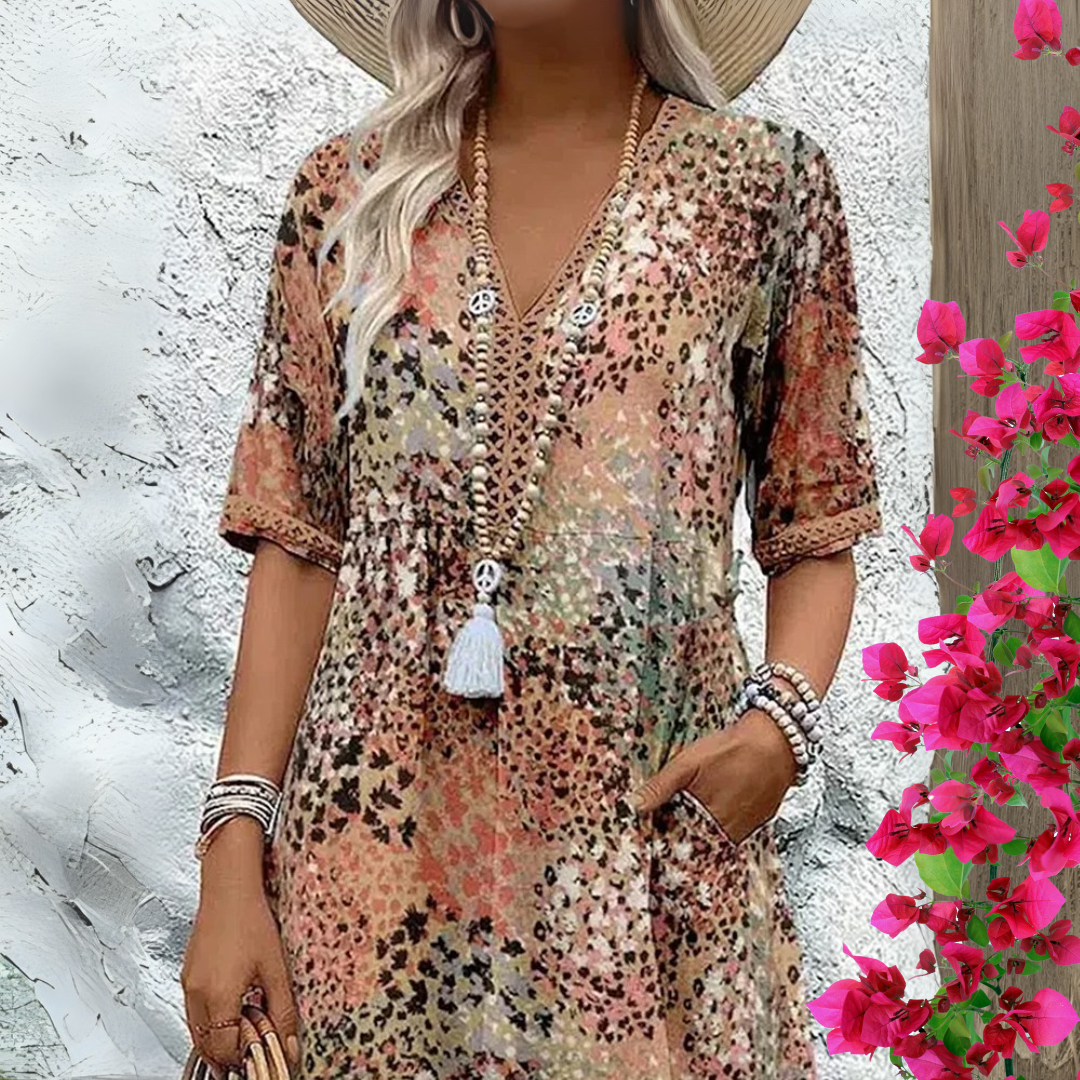 Cassandra™ | Robe Boho Fluide