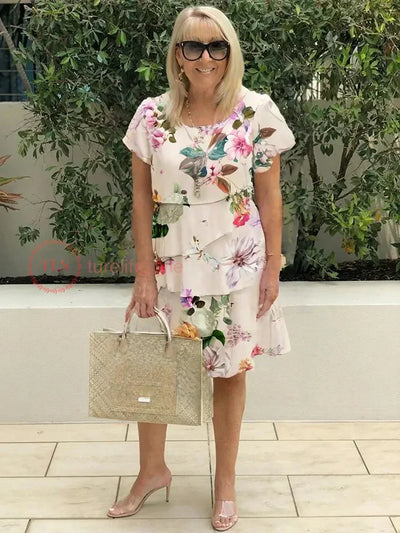 Gilla™ | Robe à Fleurs Cascade